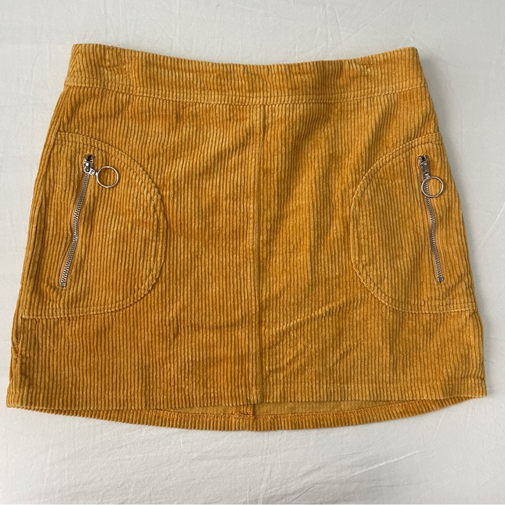 Charlotte Russe Corduroy Mini Skirt
